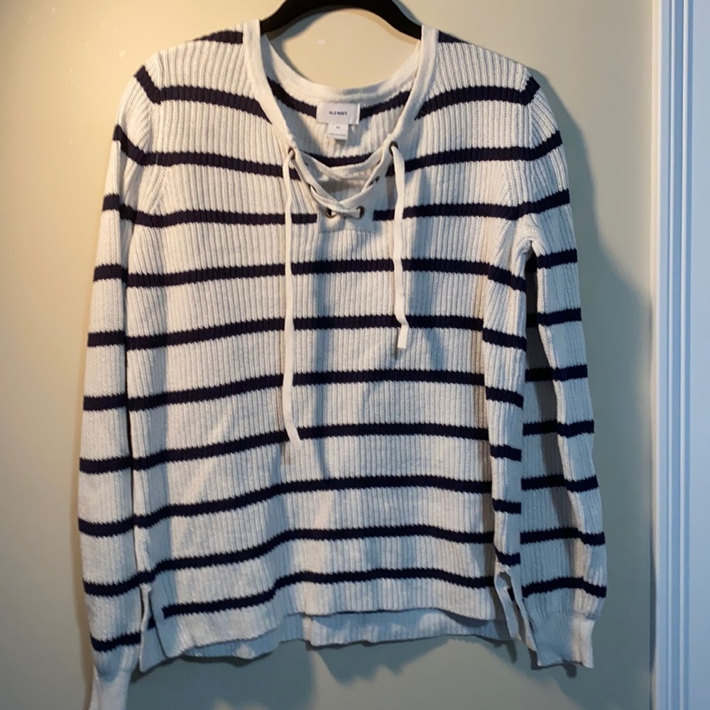 Old Navy Strip Knit Top
